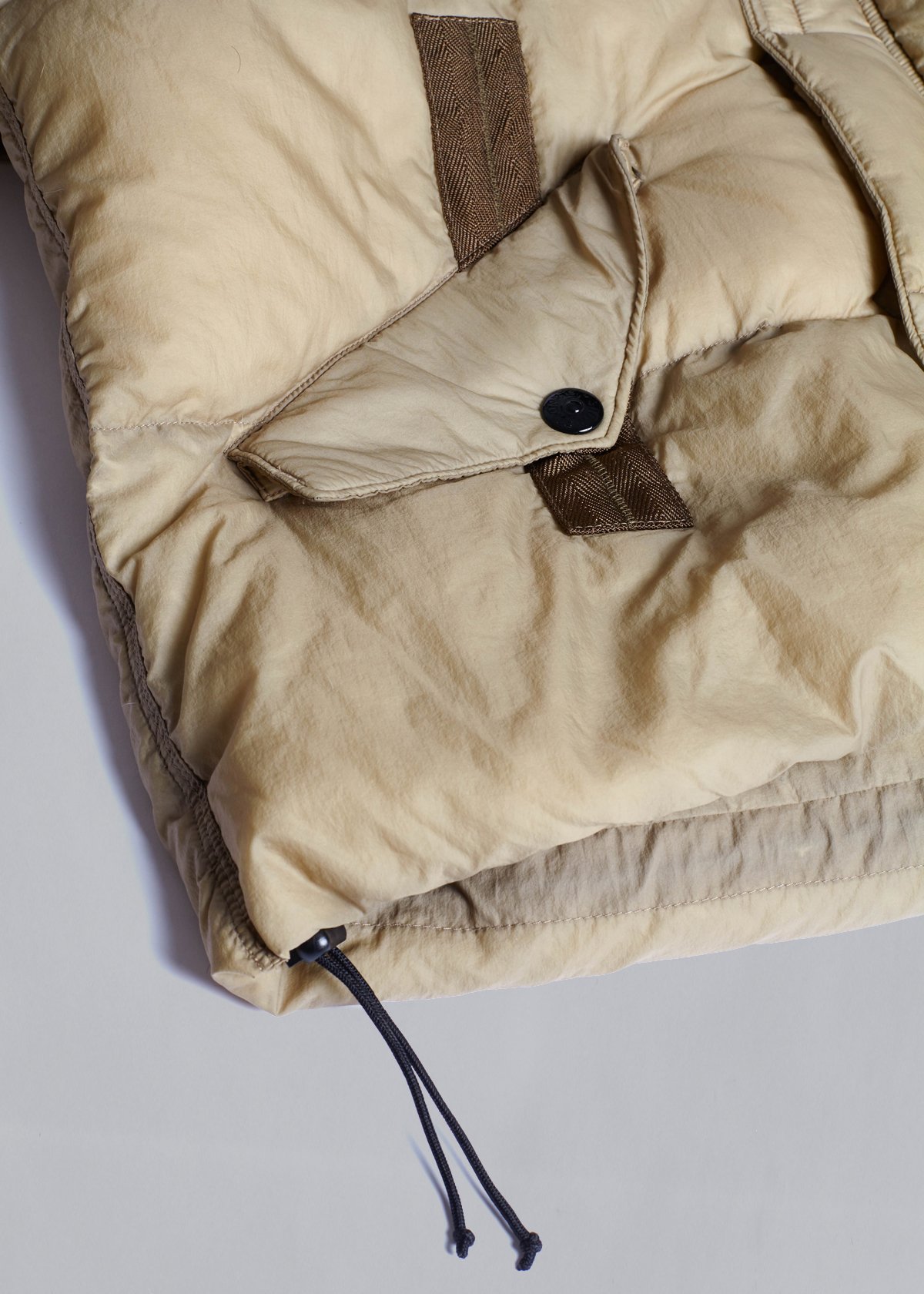 STONE ISLAND OPAQUE NYLON TELLA LIGHT GOOSE DOWN JACKET AW2005 STONE ISLAND OPAQUE NYLON TELLA LIGHT GOOSE DOWN JACKET AW2005