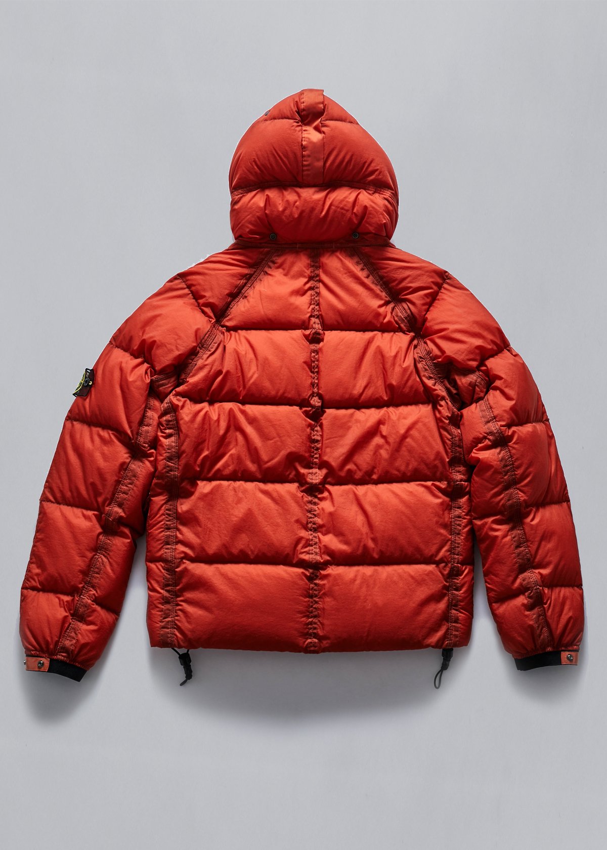 OPAQUE NYLON ORANGE GOOSE DOWN JACKET AW2007 OPAQUE NYLON ORANGE GOOSE DOWN JACKET AW2007