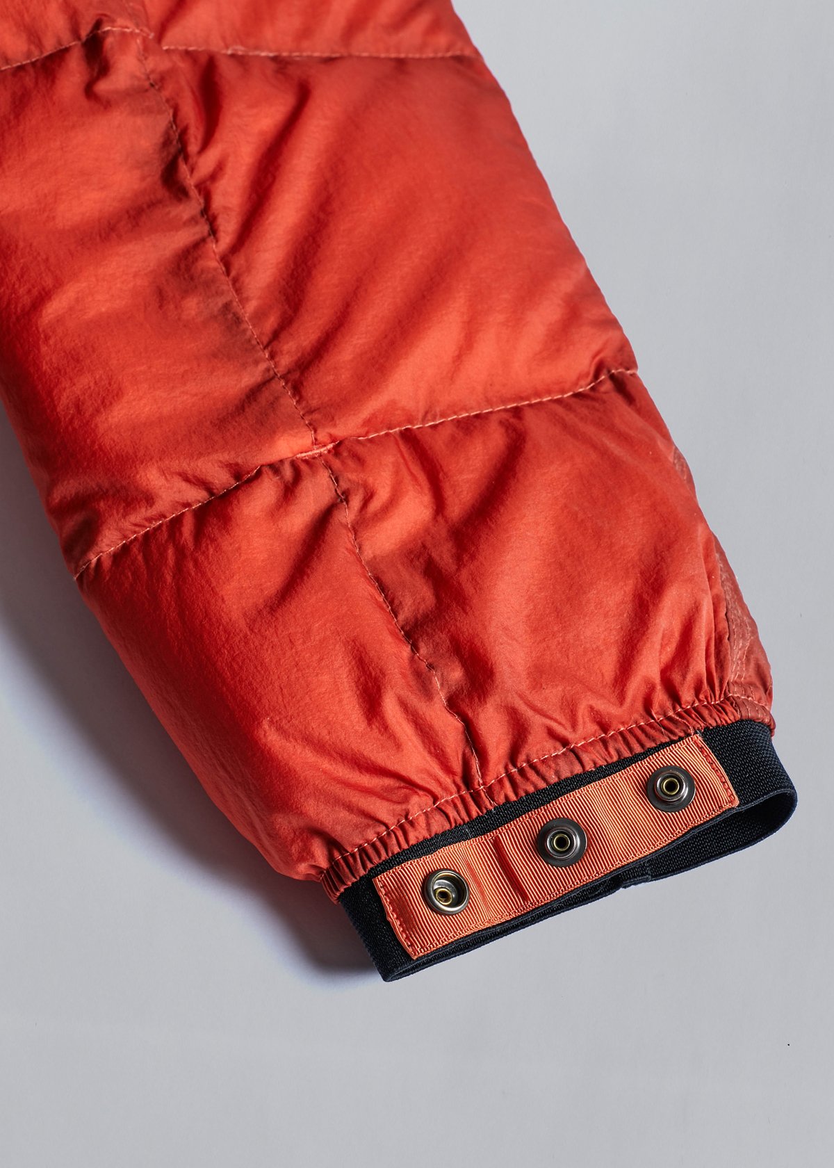 OPAQUE NYLON ORANGE GOOSE DOWN JACKET AW2007 OPAQUE NYLON ORANGE GOOSE DOWN JACKET AW2007