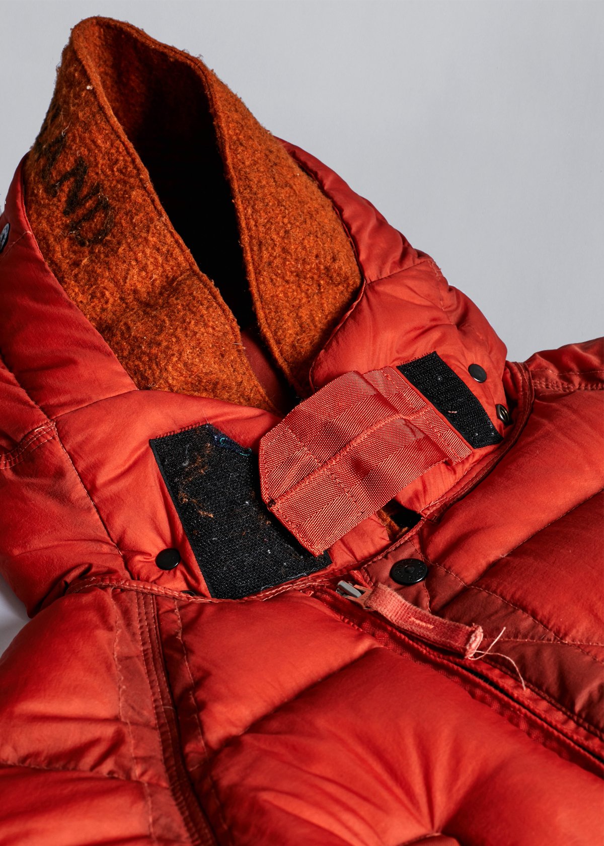 OPAQUE NYLON ORANGE GOOSE DOWN JACKET AW2007 OPAQUE NYLON ORANGE GOOSE DOWN JACKET AW2007