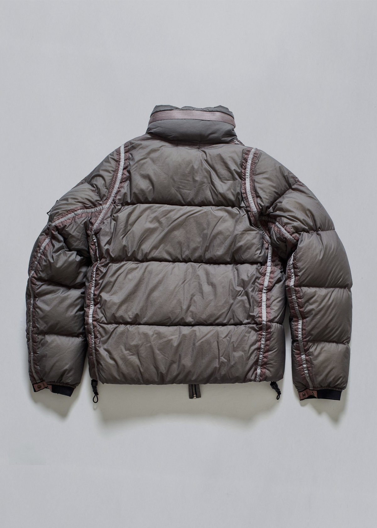 STONE ISLAND OPAQUE NYLON TELLA GOOSE DOWN BOMBER STONE ISLAND OPAQUE NYLON TELLA GOOSE DOWN BOMBER