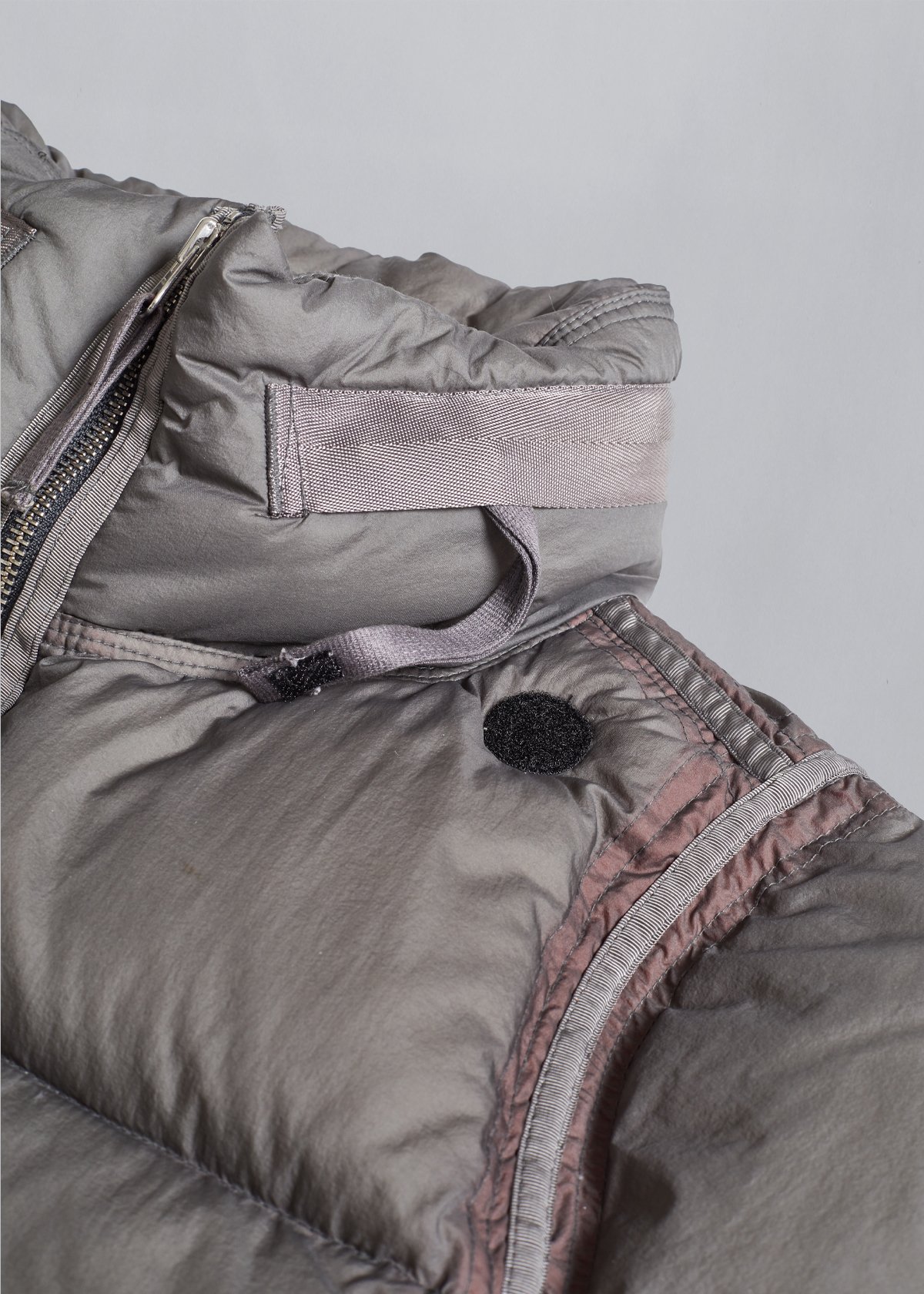 STONE ISLAND OPAQUE NYLON TELLA GOOSE DOWN BOMBER STONE ISLAND OPAQUE NYLON TELLA GOOSE DOWN BOMBER