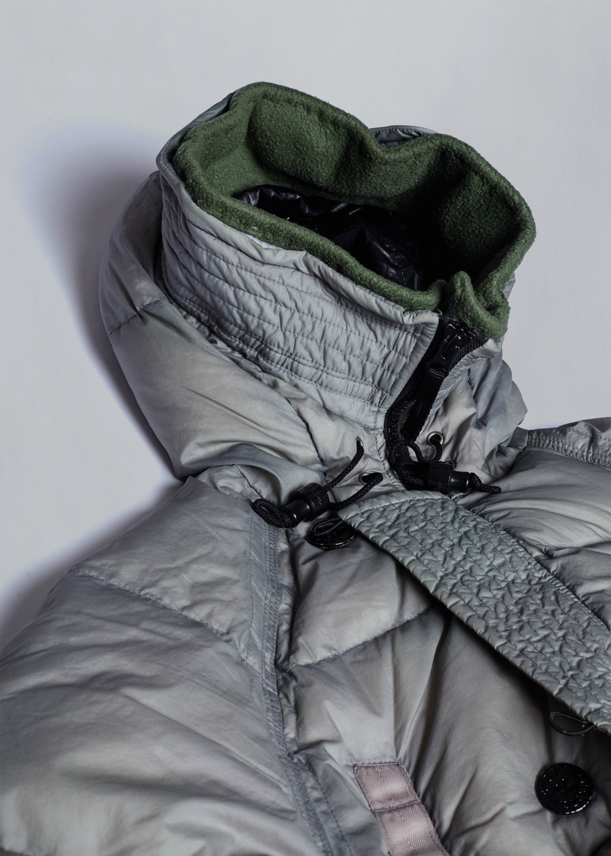 STONE ISLAND GARMENT DYED GOOSE DOWN JACKET STONE ISLAND GARMENT DYED GOOSE DOWN JACKET