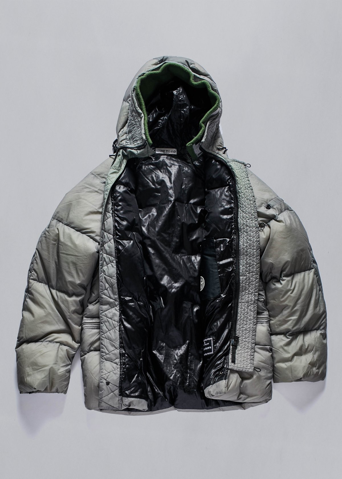 STONE ISLAND GARMENT DYED GOOSE DOWN JACKET STONE ISLAND GARMENT DYED GOOSE DOWN JACKET