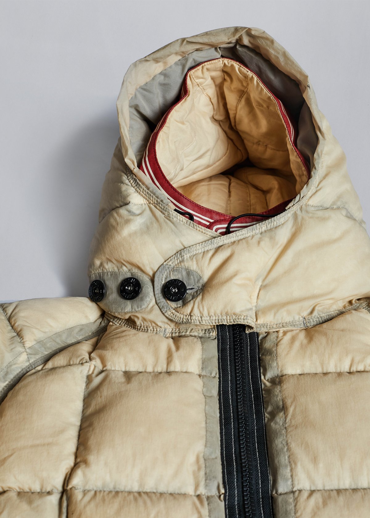 STONE ISLAND OPAQUE NYLON SHORT GOOSE DOWN JACKET AW2006 STONE ISLAND OPAQUE NYLON SHORT GOOSE DOWN JACKET AW2006