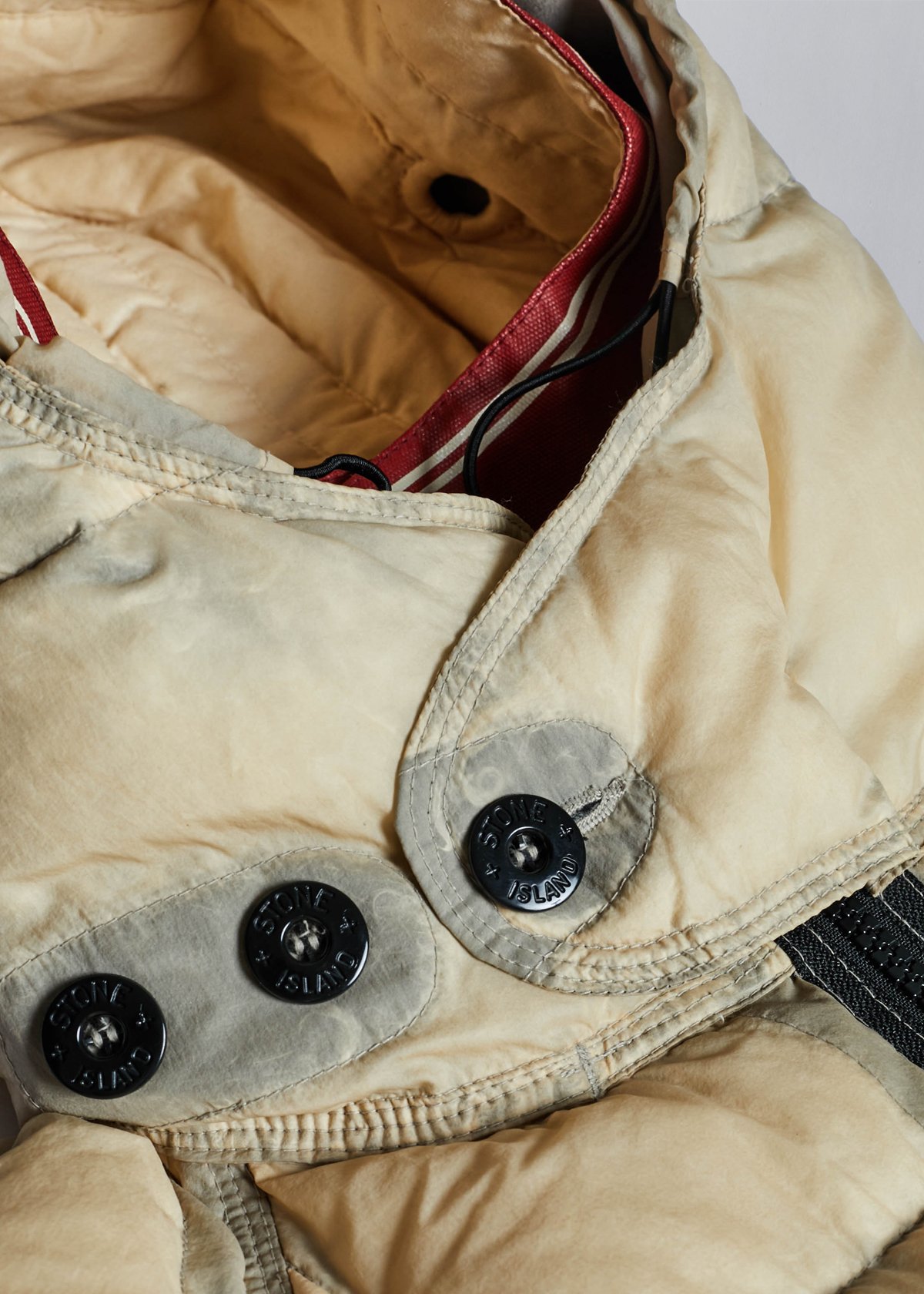 STONE ISLAND OPAQUE NYLON SHORT GOOSE DOWN JACKET AW2006 STONE ISLAND OPAQUE NYLON SHORT GOOSE DOWN JACKET AW2006