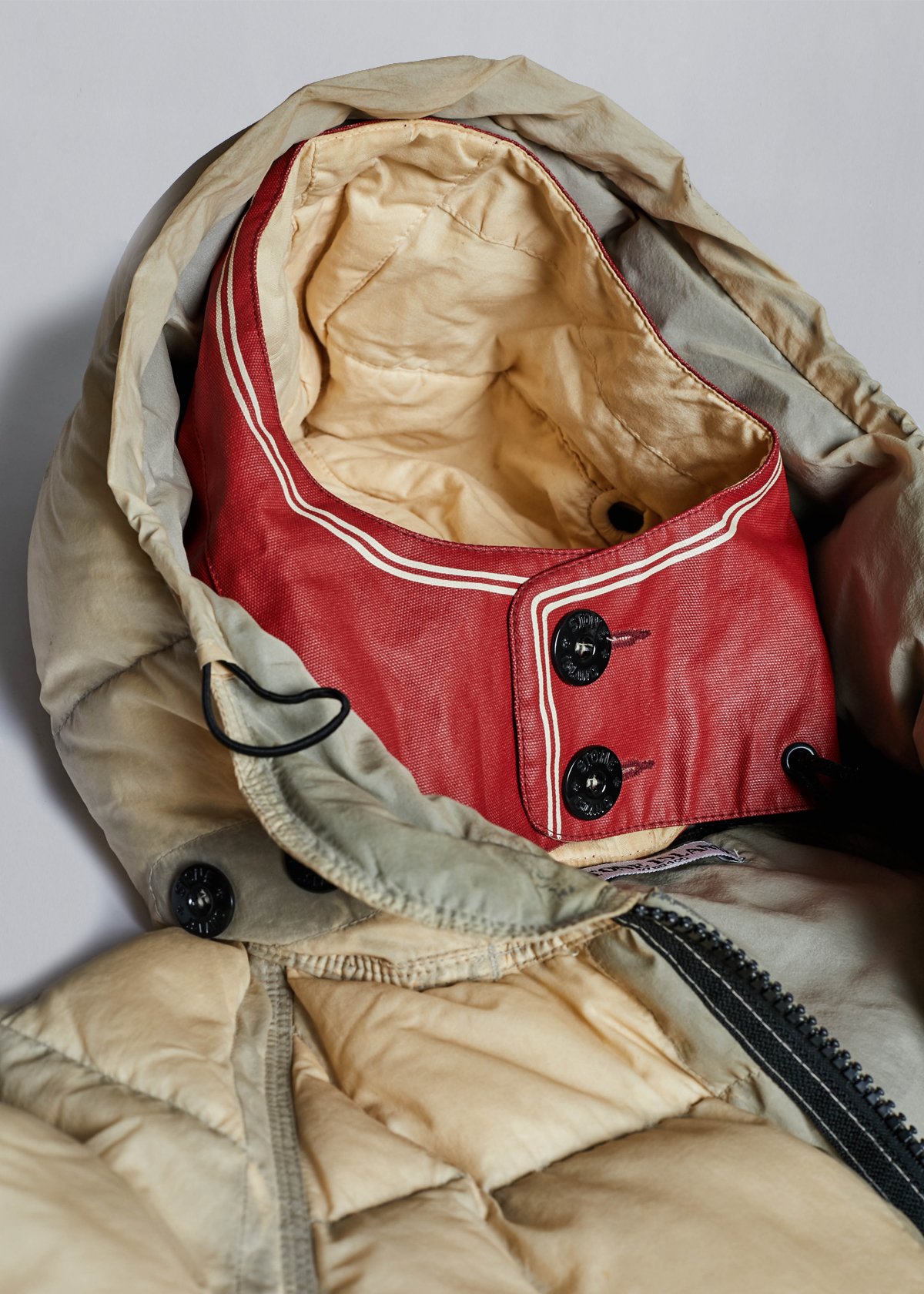 STONE ISLAND OPAQUE NYLON SHORT GOOSE DOWN JACKET AW2006 STONE ISLAND OPAQUE NYLON SHORT GOOSE DOWN JACKET AW2006